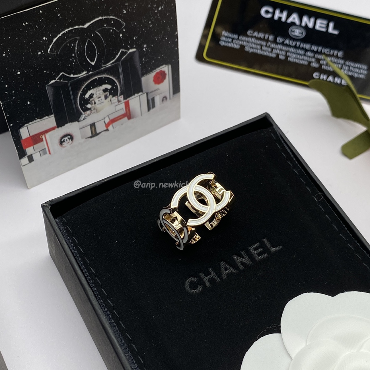 Chanel Cc Gold Ring (2) - www.newkick.org